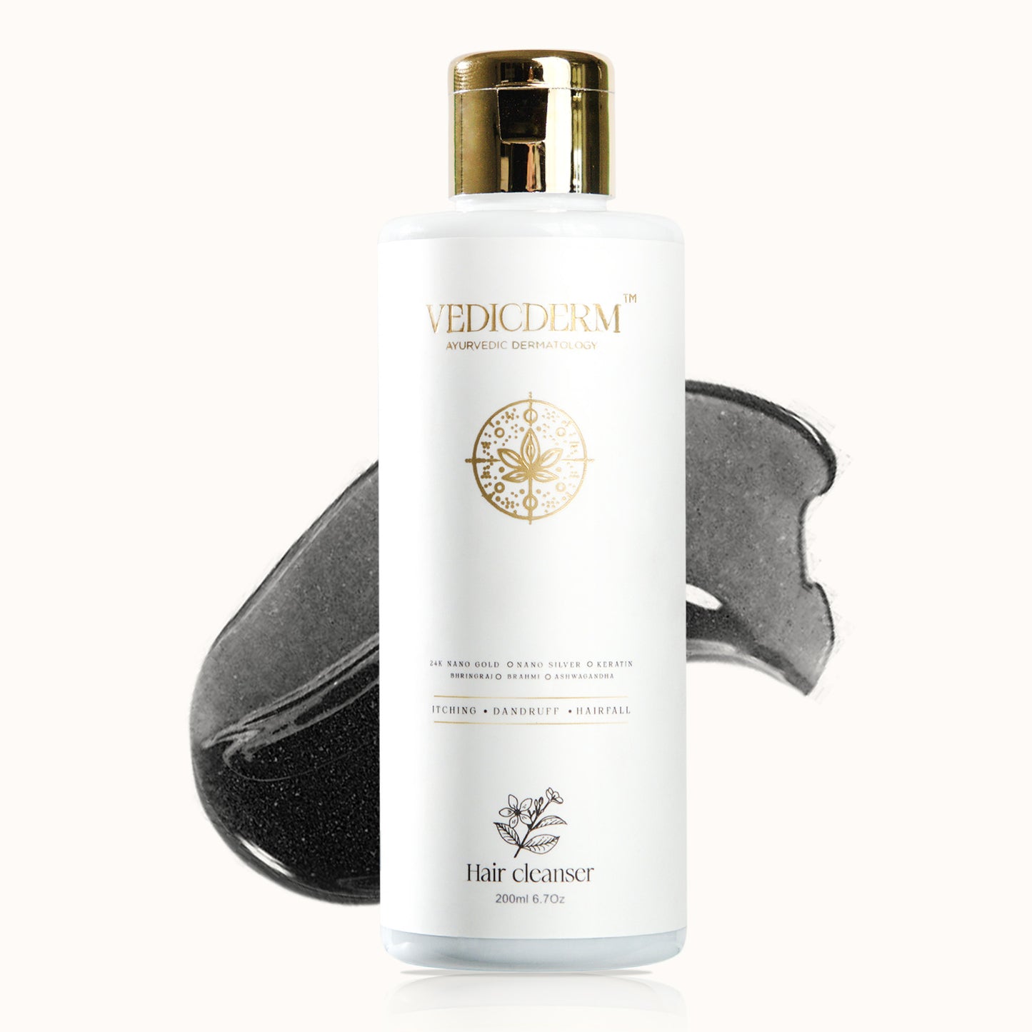 Plasma Bamboo Charcoal Shampoo for Psoriasis & Sensitive Scalp
