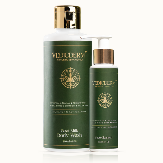Vedicderm Rāsa Daily Essentials Kit