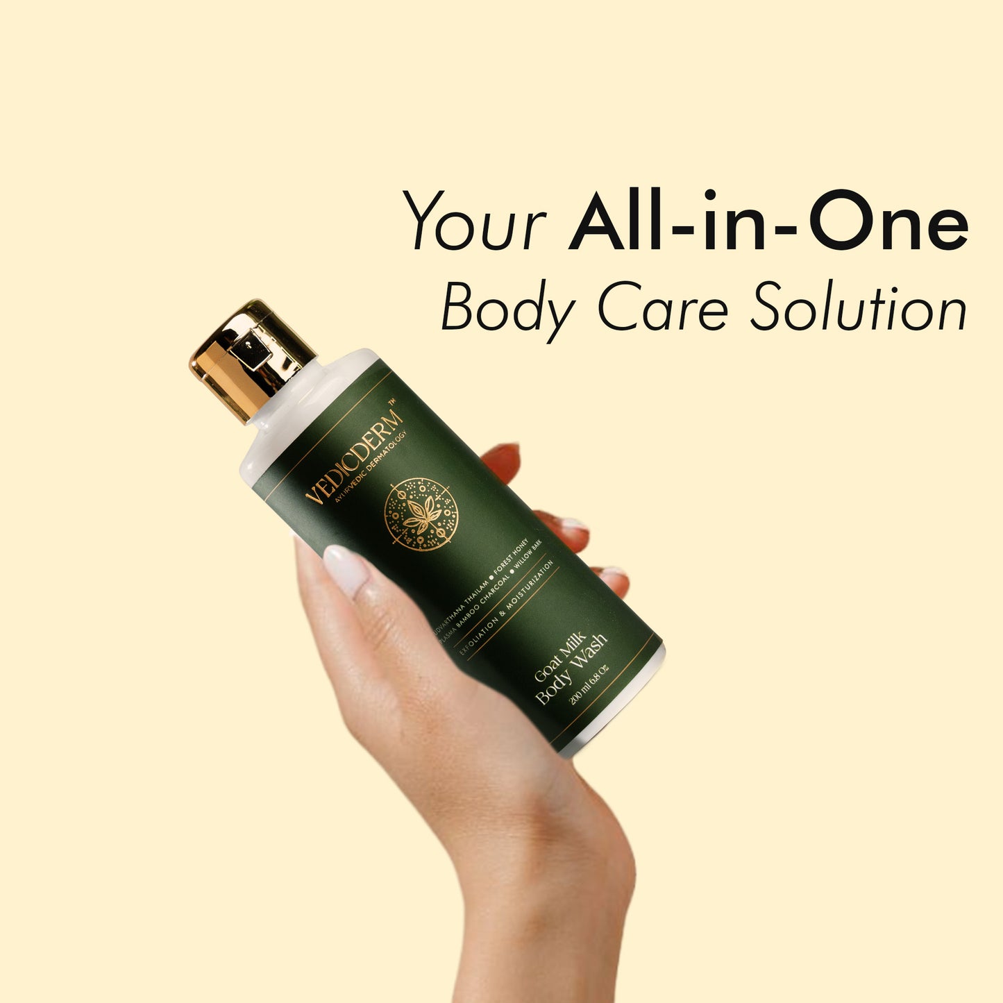 Goat Milk Hydrating Body Wash for Sensitive Skin