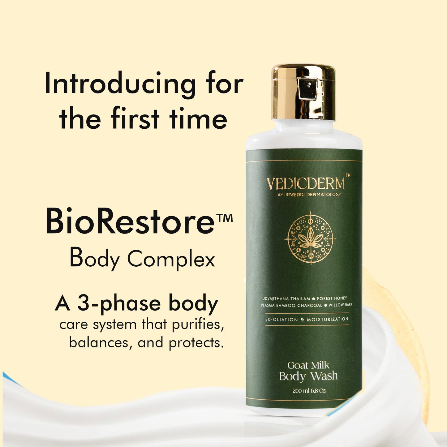 Goat Milk Hydrating Body Wash for Sensitive Skin