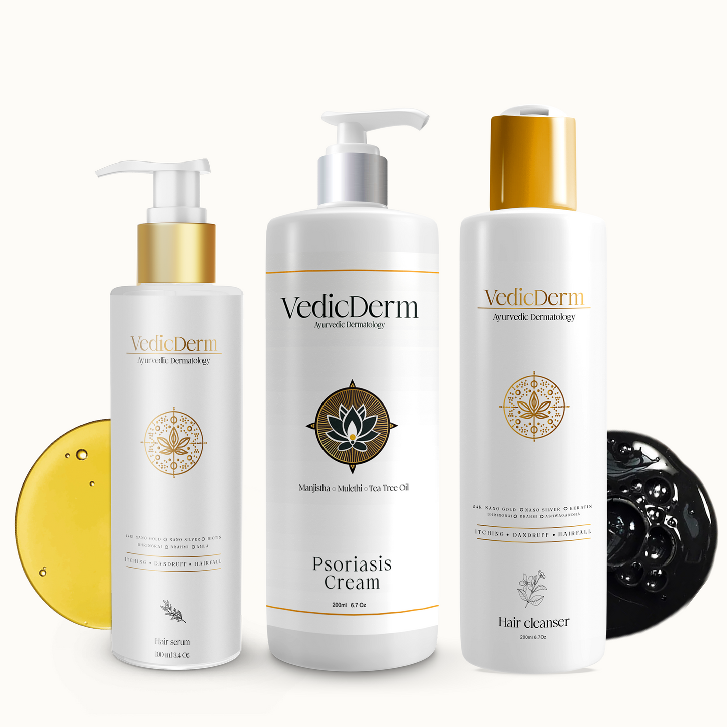 VedicDerm Ultimate Psoriasis Care Bundle