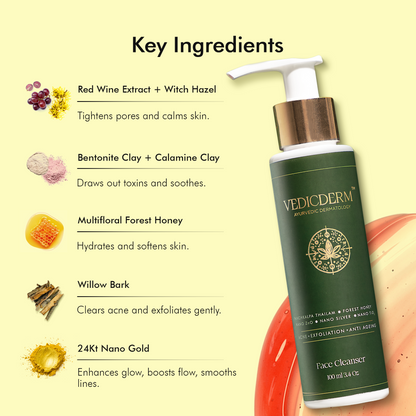 Vedicderm Rāsa Daily Essentials Kit