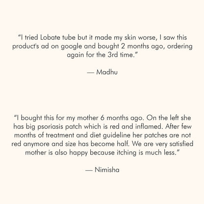 Vedicderm Psoriasis Cream with 2% Bakuchi Extract