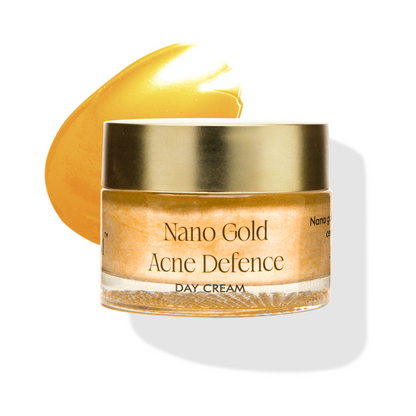 Nano Gold Acne Defence Cream with Curcumin Extract and Rose Hydrosol