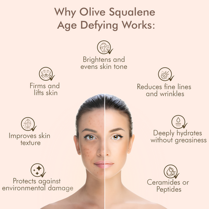 Olive Squalene Age Defying Night Cream with Rhubarb & Ceramides