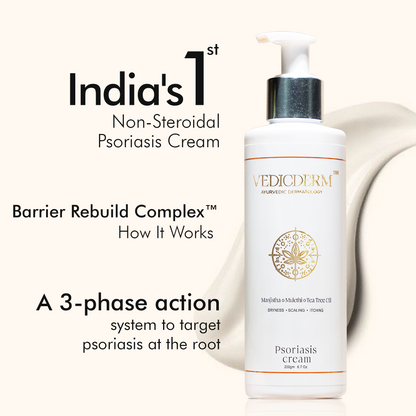 Vedicderm Psoriasis Cream with 2% Bakuchi Extract