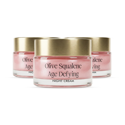 Olive Squalene Age Defying Night Cream with 24K Gold & Ceramides