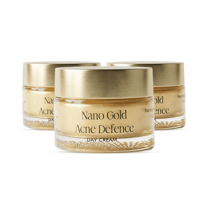 Nano Gold Acne Defence Cream with Turmeric and Nia-Cera-Peptide Complex™️