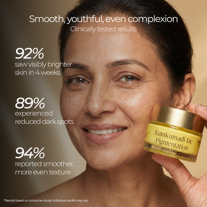 Kumkumadi De Pigmentation Night Cream with Saffron & Ceramides