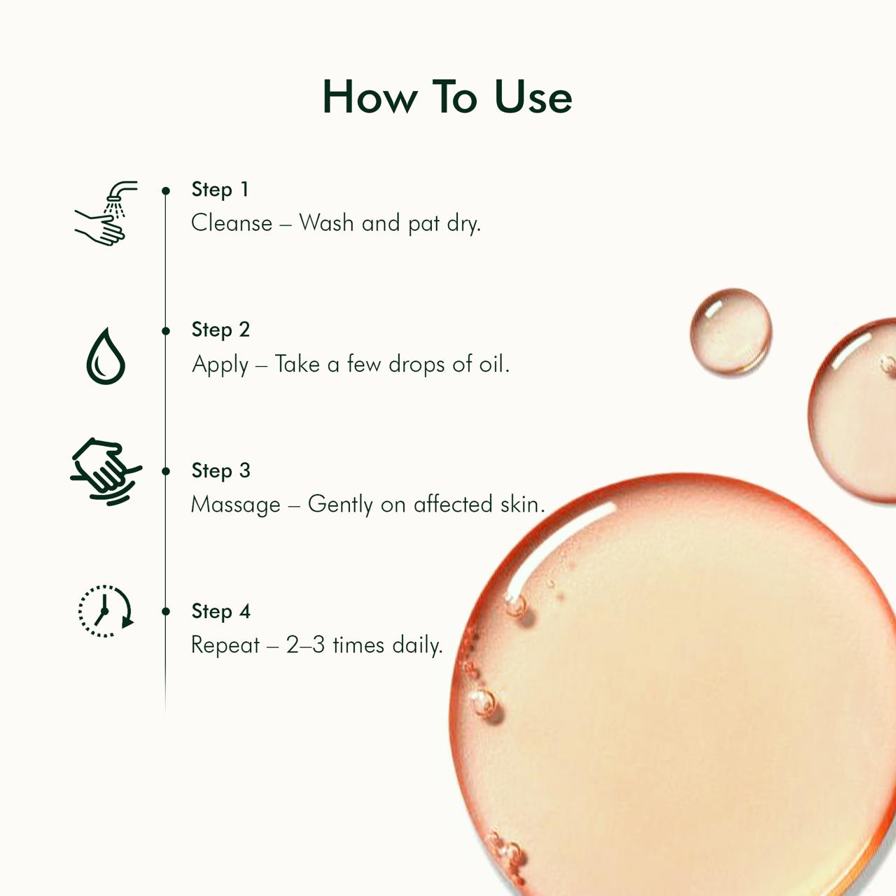 Vedicderm Skin and Scalp Psoriasis Oil