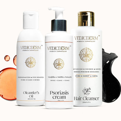 Vedicderm Ultimate Psoriasis Care Bundle
