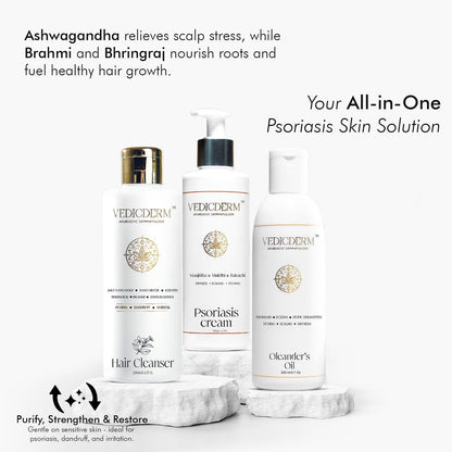 Vedicderm Ultimate Psoriasis Care Bundle