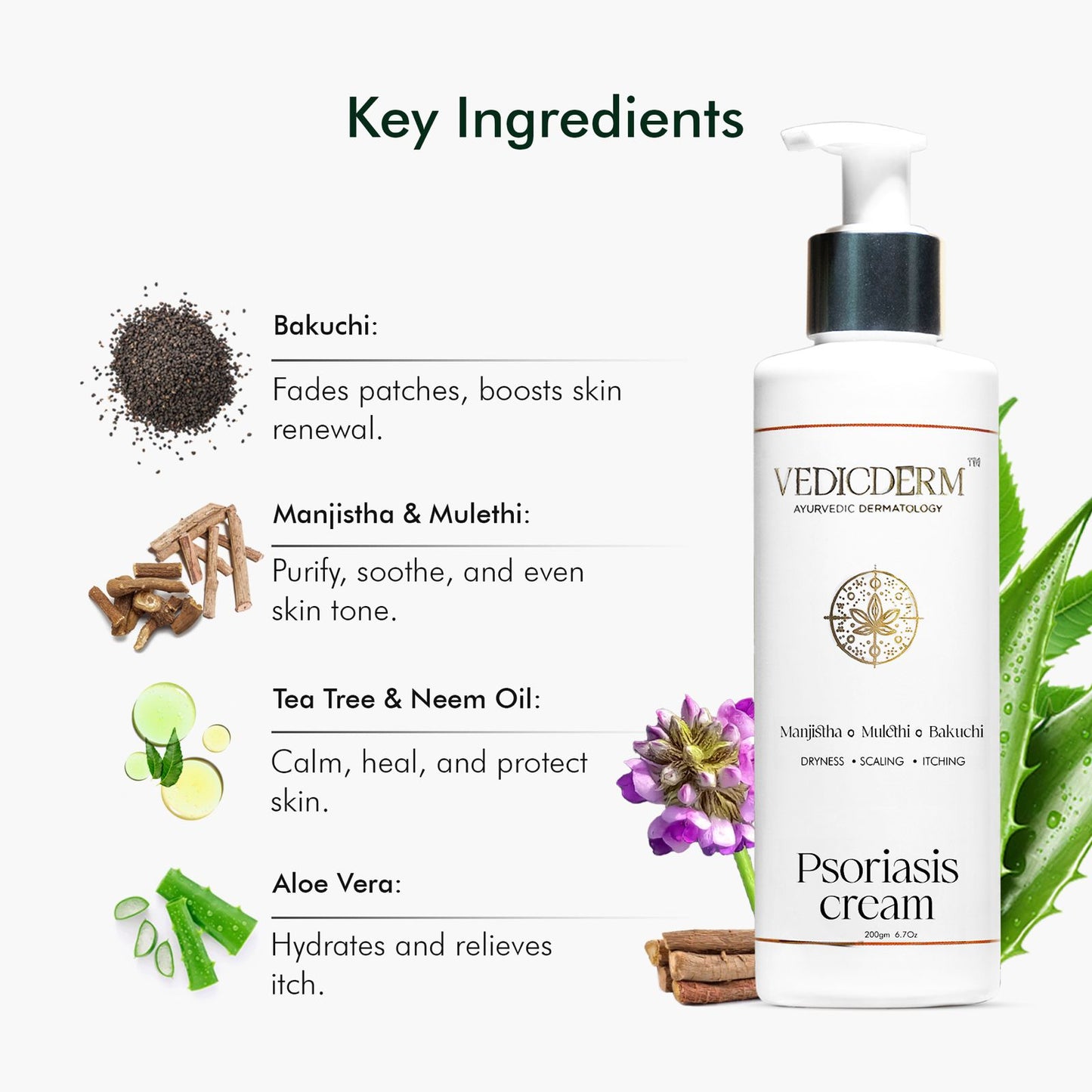 Vedicderm Ultimate Psoriasis Care Bundle