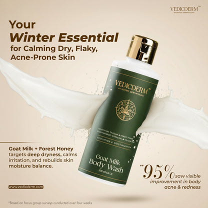 Goat Milk Hydrating Body Wash for Sensitive Skin