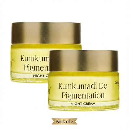 Kumkumadi De Pigmentation Night Cream with Saffron & Ceramides