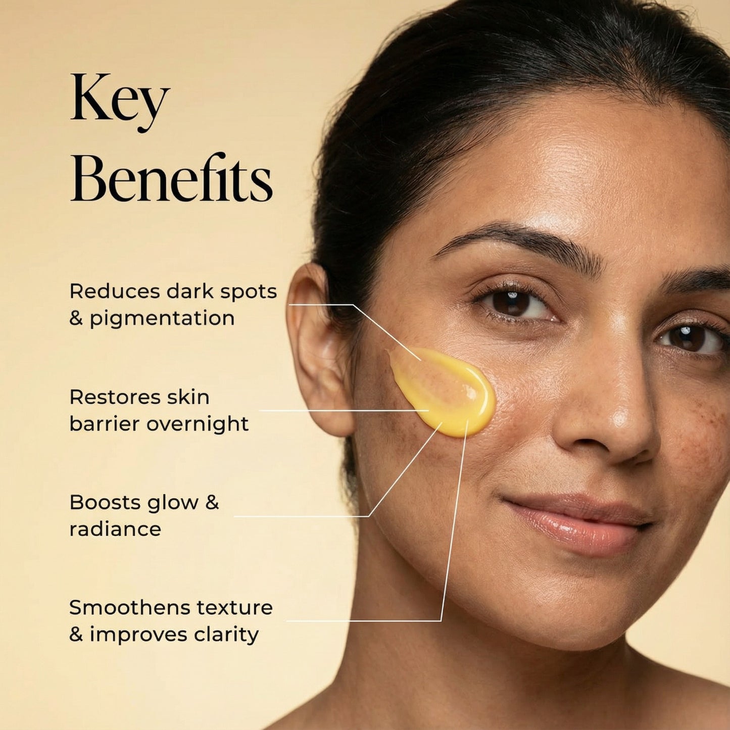 Kumkumadi De Pigmentation Night Cream with Saffron & Ceramides