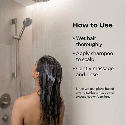 Plasma Bamboo Charcoal Shampoo for Psoriasis & Sensitive Scalp