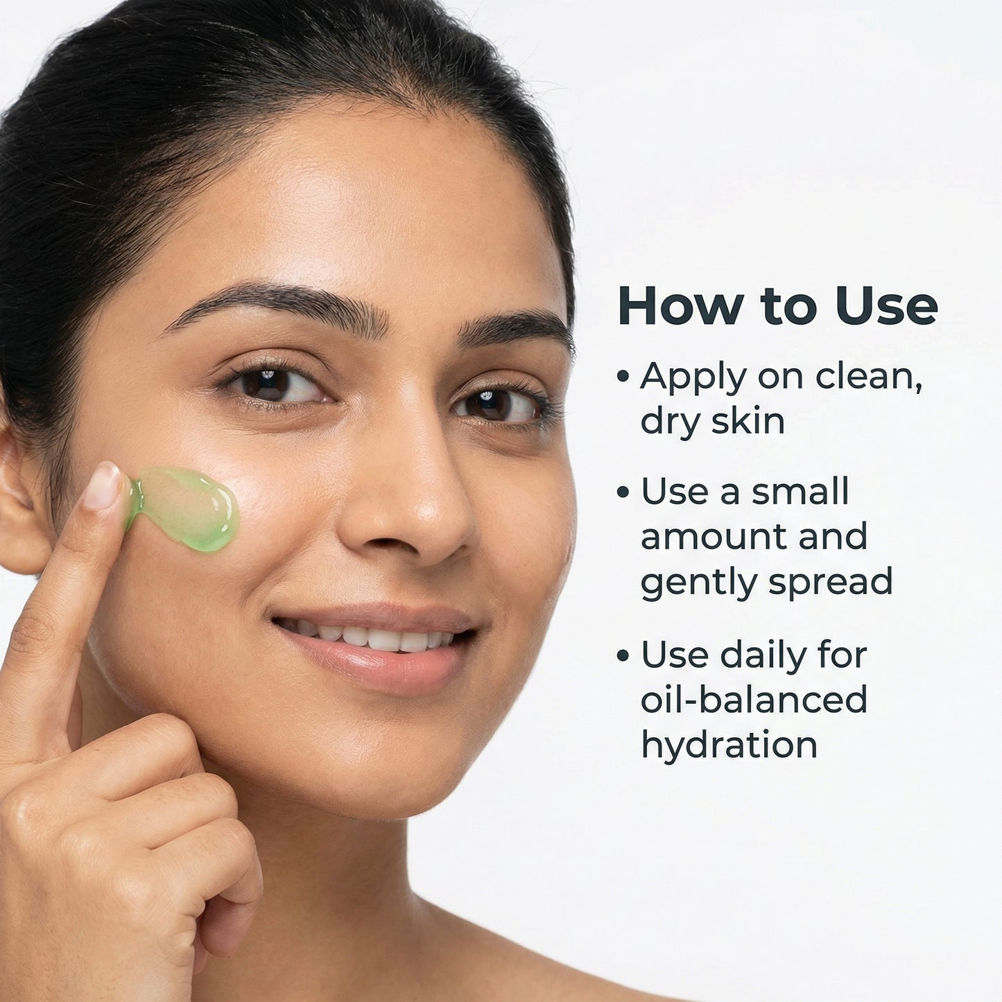 Green Tea Matcha Gel Moisturiser with Squalene and Niacinamide