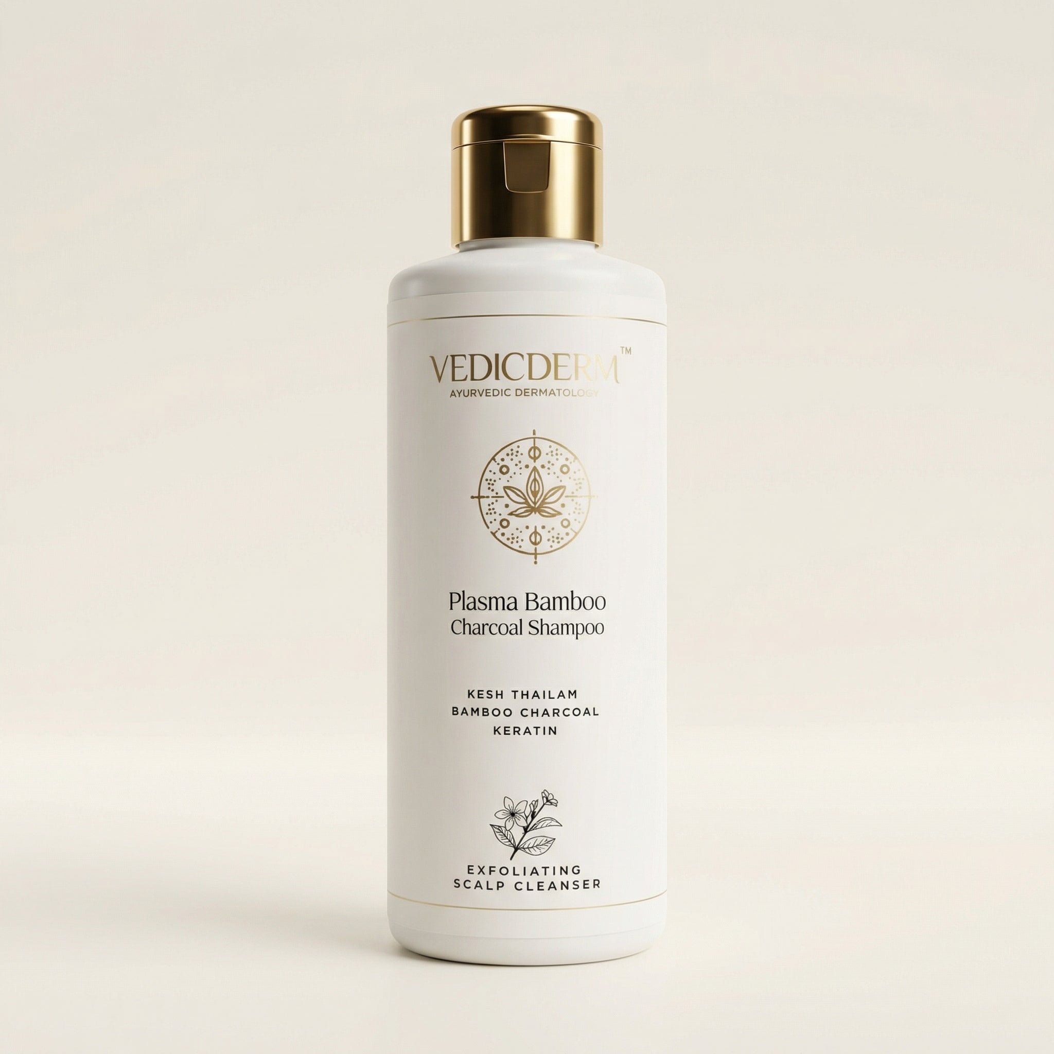 Plasma Bamboo Charcoal Shampoo for Psoriasis & Sensitive Scalp