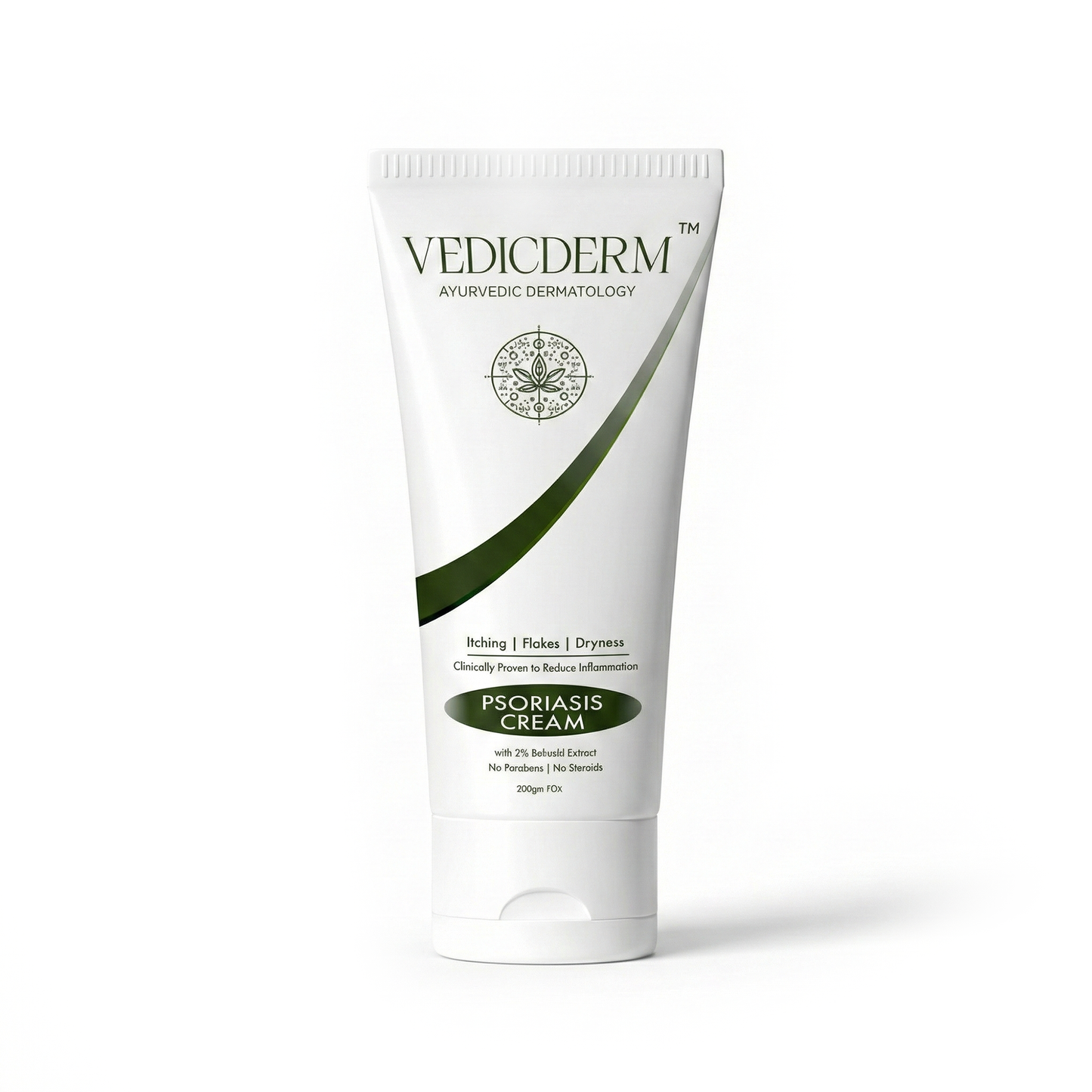 Vedicderm Psoriasis Cream with 2% Bakuchi Extract - New and Improved Pack