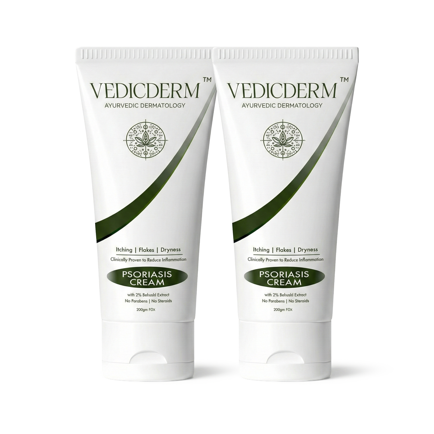 Vedicderm Psoriasis Cream with 2% Bakuchi Extract - New and Improved Pack